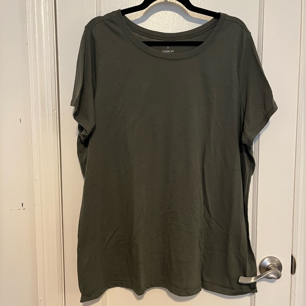 Torrid Army Green T-shirt